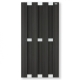 Elephant Design Sichtschutz WPC, anthrazit 90x180cm