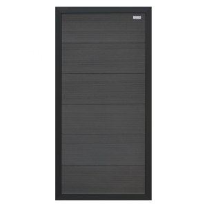 Elephant Sichtschutz Forte WPC anthrazit-Rahmen anthrazit 90x180cm