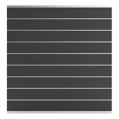 Steingrau-Abschlussleiste Silber