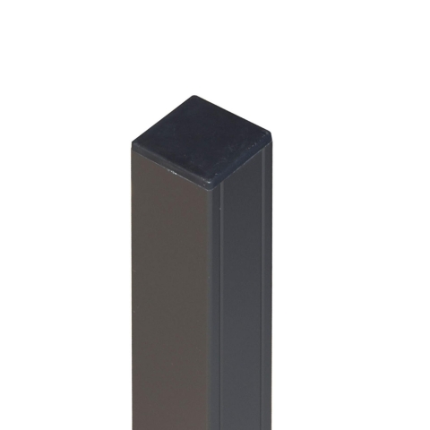 Elephant Pfosten Alu-anthrazit 6,8x6,8x99cm mit Holzkern