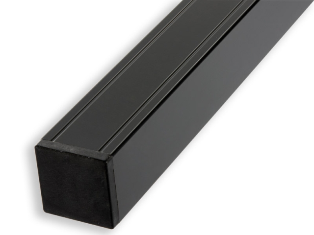 Elephant Pfosten Alu-anthrazit 6,8x6,8x135cm mit Holzkern