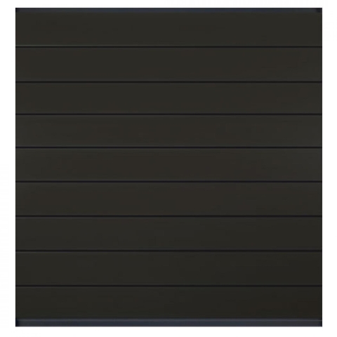 Elephant Steckzaun Modular EVO 200 WPC anthrazit 180x195cm mit anthr. Leisten