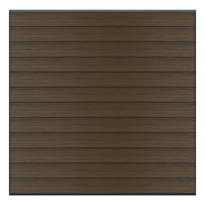 Elephant Steckzaun Set Mix and Match 180x174cm WPC ipe co-extrudiert anth. Leisten