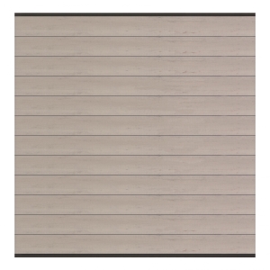 Elephant Steckzaun Set Mix and Match 180x174cm WPC Bicolor grau mit anthr. Leiste