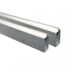 Elephant Modular Start-Abschlussleisten 180cm anodisiert, 2er Set