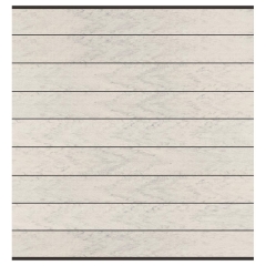 BiColor weiß-Abschlussleiste Anthrazit