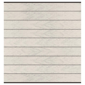 Elephant Steckzaun Modular EVO 200 WPC Bi-Color wei&szlig; 180x195cm, Leiste Anthrazit