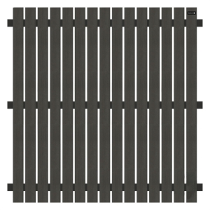 Elephant Dark Line senkrecht WPC anthrazit 180x180cm