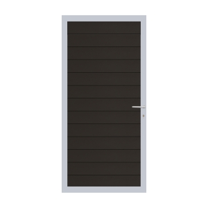 Elephant Mix and Match Zauntor Alu 90x189cm, Bausatz F&uuml;llung Aluminium Anthrazit