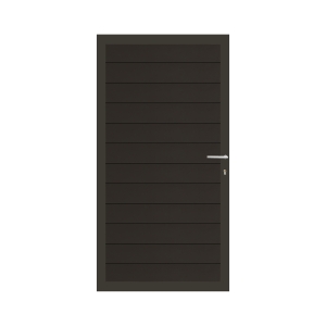 Elephant Mix and Match Zauntor anthrazit 90x175cm, Bausatz F&uuml;llung Aluminium Anthrazit