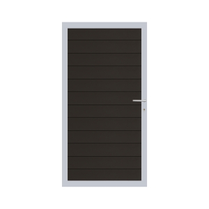 Elephant Mix and Match Zauntor Alu 90x175cm, Bausatz F&uuml;llung Aluminium Anthrazit