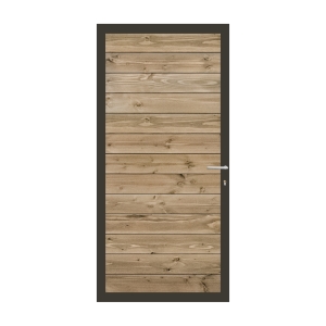 Elephant Mix and Match Zauntor anthrazit 90x189cm, Bausatz F&uuml;llung Douglasie Vintage