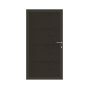 Elephant Mix and Match Zauntor Anthrazit 90x175cm, Bausatz F&uuml;llung WPC EXTRABREIT Anthrazit