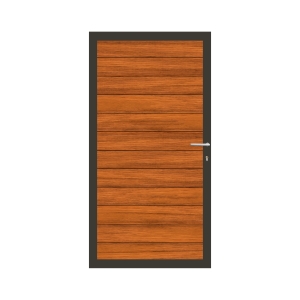 Elephant Mix and Match Zauntor Anthrazit 90x175cm, Bausatz F&uuml;llung Jatoba