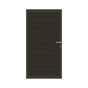 Elephant Mix and Match Zauntor anthrazit 90x175cm, Bausatz F&uuml;llung WPC-anthrazit