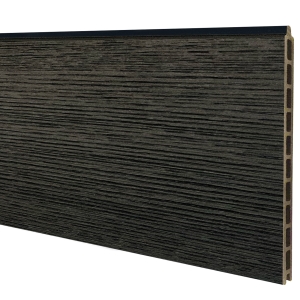 Elephant Steckzaun Mix and Match WPC Anthrazit co-extrudiert XL 2x28x180cm 2er Set