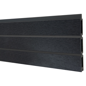 Elephant Steckzaun Triple Rhombus WPC Anthrazit, 6er Set 180cm