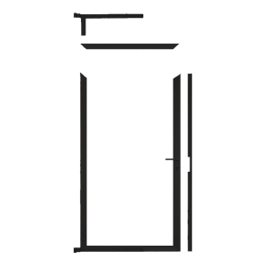 Elephant Mix and Match Zauntor schwarz 90x175cm, Bausatz ohne F&uuml;llung