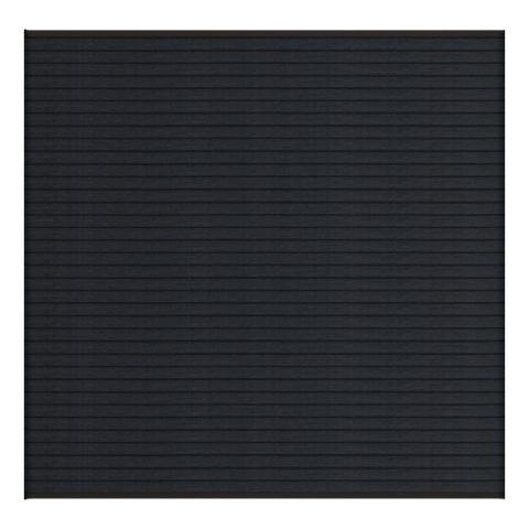 Elephant Steckzaun Set Triple Rhombus 180x178cm WPC Anthrazit Leisten Schwarz