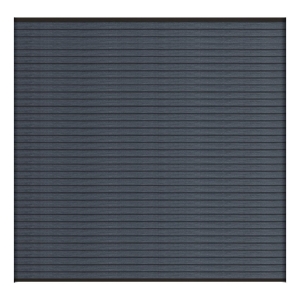 Elephant Steckzaun Set Triple Rhombus WPC Steingrau 180x178cm Leisten Schwarz