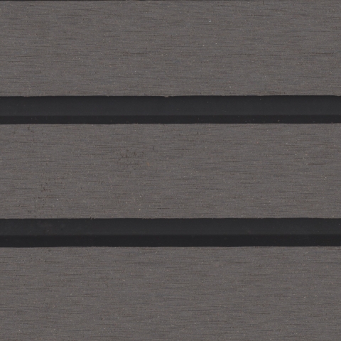 Elephant Steckzaun Set Triple Rhombus WPC Steingrau 180x178cm Leisten Schwarz