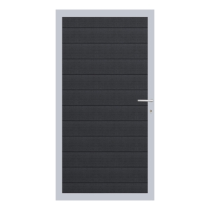 Elephant Mix and Match Zauntor Alu 90x175cm, Bausatz F&uuml;llung WPC Anthrazit co-extrudiert