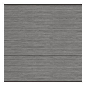 Elephant Steckzaun Set Mix and Match 180x174cm WPC Natural Grey BREIT co-extrudiert anthr. Leisten