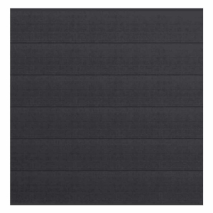 Elephant Steckzaun Set Mix and Match 180x174cm WPC Anthrazit breit co-extrudiert anth. Leisten