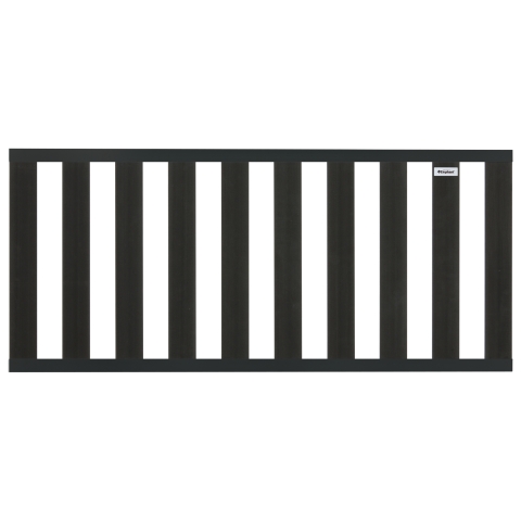 Elephant Design Vorgartenzaun WPC Anthrazit 180x80cm