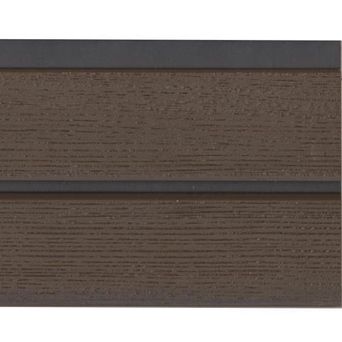 Elephant Steckzaun Rhombus WPC Ipe Black co-extrudiert, 6er Set