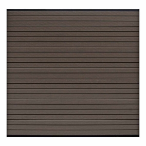 Elephant Steckzaun Set Rhombus WPC 180x178cm Ipe black co-extrudiert