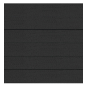 Elephant Steckzaun Fusion MAX WPC anthrazit, Leiste anthrazit 180x174cm