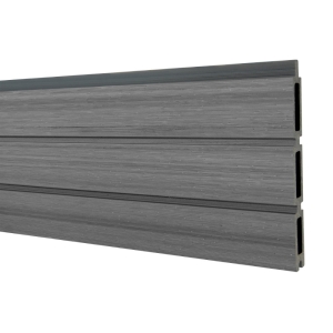 Elephant Steckzaun Triple Rhombus WPC Natural Grey, 6er Set 180cm