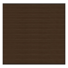 Natural Dark Brown-Abschlussleisten Schwarz