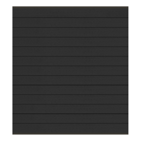 Elephant Steckzaun Fusion 200 WPC anthrazit, Leiste anthrazit 180x188cm