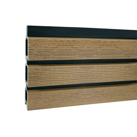 Elephant Triple Rhombus Tor WPC Eiche 90x174cm inkl. Beschlag