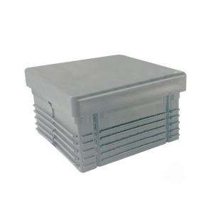 Elephant Pfostenkappe grau f&uuml;r Basic Pfosten 68x68 mm