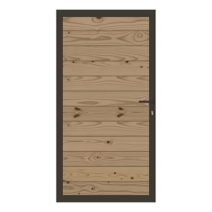 Elephant Mix and Match Zauntor anthrazit 90x175cm, Bausatz F&uuml;llung Thermokiefer