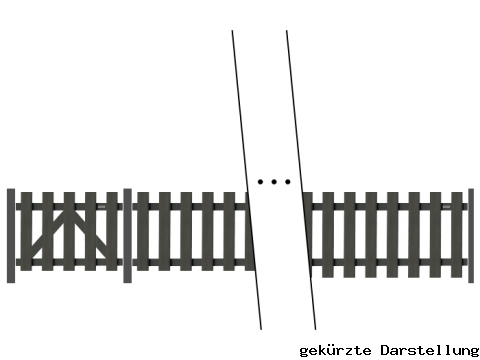 4,9m Elephant Vorgartenzaun WPC - ME34694